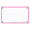 Oxford Flashcards gelinieerd A7 fuchsia (80 stuks) 400133881 260218 - 1