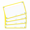 Oxford Flashcards gelinieerd A7 geel (80 stuks) 400133883 260195 - 3