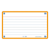 Oxford Flashcards gelinieerd A7 oranje (80 stuks) 400133882 260199 - 1