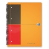 Oxford International Activebook A4+ gelinieerd 80 grams 80 vel oranje