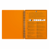 Oxford International Meetingbook A4+ gelinieerd 80 grams 80 vel oranje 100104296 260004 - 3