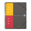 Oxford International Meetingbook A5 geruit 80 grams 80 vel zwart 260007 - 1