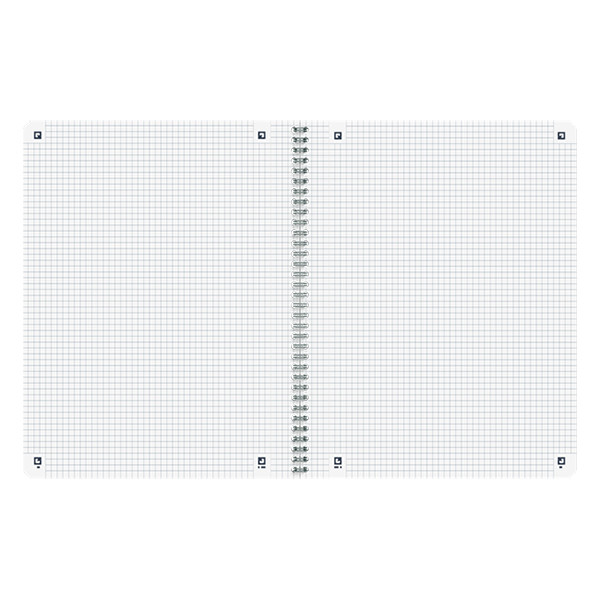 Oxford Origin spiraalblok A4+ 90 grams 70 vel geruit 5 mm lichtgrijs 400150008 260270 - 3