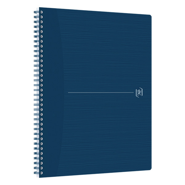 Oxford Origin spiraalblok A4+ gelinieerd 90 grams 70 vel blauw 400150002 260264 - 2