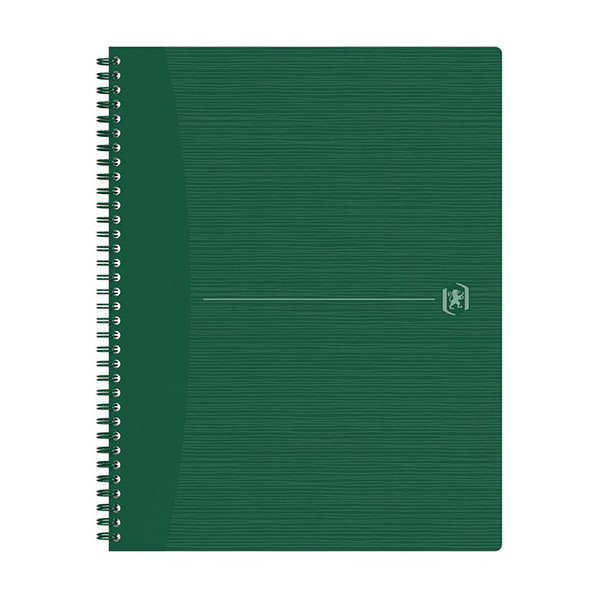 Oxford Origin spiraalblok A4+ gelinieerd 90 grams 70 vel groen 400150005 260267 - 1