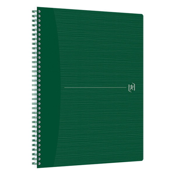 Oxford Origin spiraalblok A4+ gelinieerd 90 grams 70 vel groen 400150005 260267 - 2