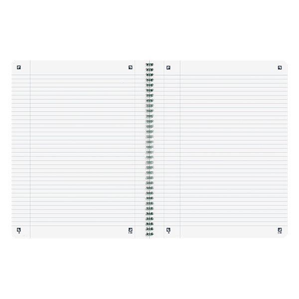 Oxford Origin spiraalblok A4+ gelinieerd 90 grams 70 vel groen 400150005 260267 - 3