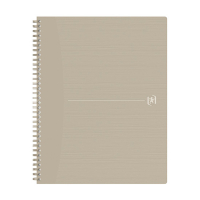 Oxford Origin spiraalblok A4+ gelinieerd 90 grams 70 vel zand 400150004 260266