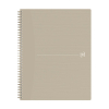 Oxford Origin spiraalblok A4+ gelinieerd 90 grams 70 vel zand 400150004 260266 - 1
