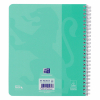 Oxford School collegeblok A5+ gelinieerd 90 grams 80 vel met spiraal 17-gaats pastel (3 stuks) 260297 - 5