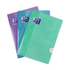Oxford School gelinieerd schrift A4 assorti pastel 3 stuks 36 vel 260299 - 1