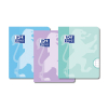 Oxford School gelinieerd schrift A5 assorti pastel 3 stuks 36 vel