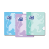Oxford School gelinieerd schrift A5 assorti pastel 3 stuks 36 vel