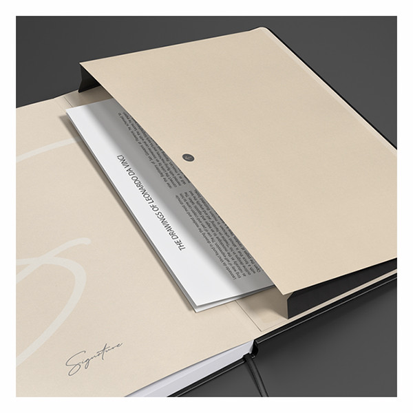 Oxford Signature notitieboek A5 gelinieerd 90 grams 80 vel zwart 400154943 260228 - 6