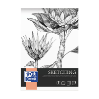 Oxford Sketching schetsblok A4 120 grams (50 vel) 400166109 237641