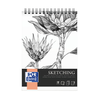 Oxford Sketching schetsblok spiraal A3 120 grams (50 vel) 400166129 237646