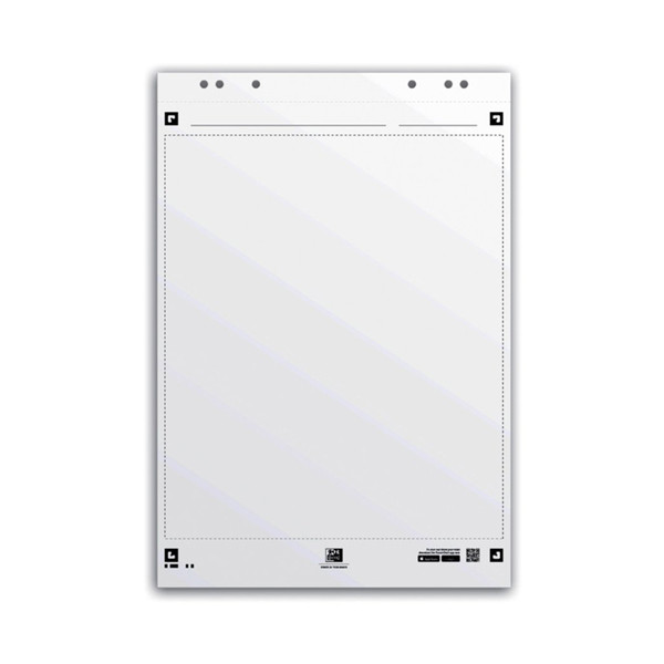 Oxford Smart Chart flipoverblok blanco 65 x 98 cm (3 x 20 vel) 400096277 260069 - 1