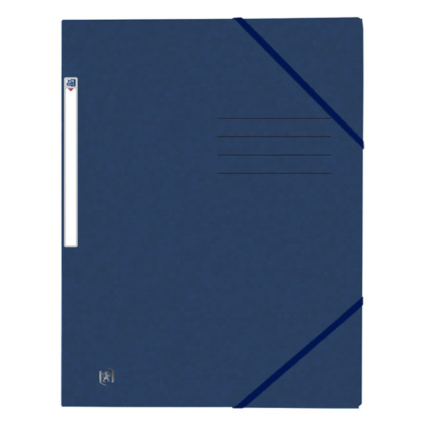 Oxford Top File+ elastomap karton donkerblauw A4 400116325 260133 - 1