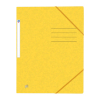 Oxford Top File+ elastomap karton geel A4