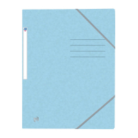Oxford Top File+ elastomap karton pastelblauw A4 400116359 260141