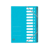 Oxford Top File+ sorteermap lichtblauw (12 tabs) 400116258 260126
