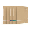 Oxford Touareg elastomap karton beige A4 assorti (5 stuks) 400139841 260319 - 1