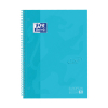 Oxford Touch collegeblok A4+ 90 grams 80 vel gelinieerd pastelblauw