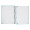 Oxford Touch collegeblok A4+ 90 grams 80 vel gelinieerd pastelturquoise 400138326 260293 - 3