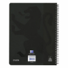 Oxford collegeblok A4+ gelinieerd 90 grams 80 vellen met spiraal 23-gaats (3 stuks) 260084 - 5