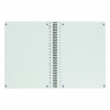 Oxford collegeblok A4+ gelinieerd 90 grams 80 vellen met spiraal 23-gaats (3 stuks) 260084 - 2