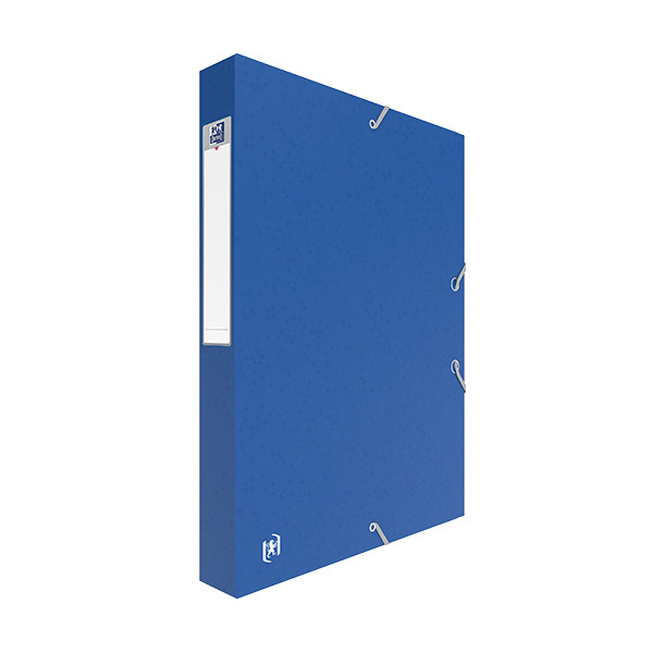 Oxford elastobox Top File+ blauw 40 mm (300 vel) 400114368 260107 - 1