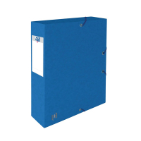 Oxford elastobox Top File+ blauw 60 mm (400 vel) 400114376 260113
