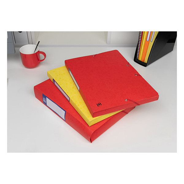 Oxford elastobox Top File+ geel 25 mm (200 vel) 400114362 260102 - 4