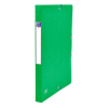 Oxford elastobox Top File+ groen 25 mm (200 vel) 400114366 260106 - 3