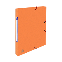 Oxford elastobox Top File+ oranje 25 mm (200 vel) 400114364 260104