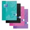 Oxford geruit schrift A5 assorti 5 stuks 60 vel (4 x 8 mm) 400075535 260055