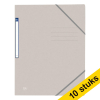Oxford kartonnen Top File+ elastomap beige (10 stuks) 260165 - 1