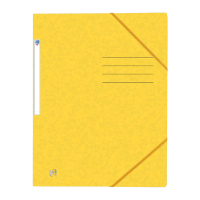 Oxford kartonnen Top File+ elastomap geel 400116329 260137