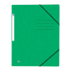 Oxford kartonnen Top File+ elastomap groen