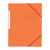 Oxford kartonnen Top File+ elastomap oranje