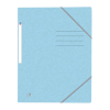 Oxford kartonnen Top File+ elastomap pastelblauw