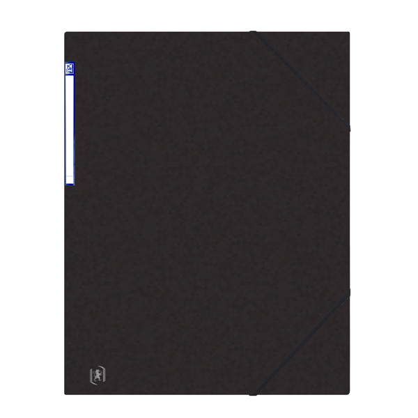 patroon Hangen onbetaald Oxford kartonnen Top File elastomap zwart A3 Oxford 123inkt.nl