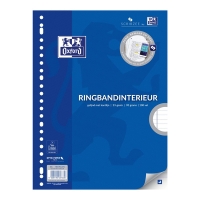 Oxford ringbandpapier A4+ gelinieerd 90 grams 100 vel (23-rings) 400094326 260071