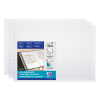 Oxford showtas glashelder transparant A3 liggend 11-gaats 40 micron (10 stuks) 400005478 237610