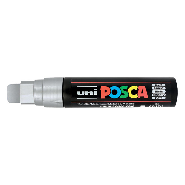 POSCA PC-17K acrylmarker zilver (15 mm recht) 424235 - 1