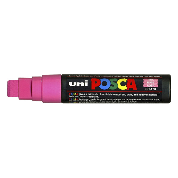 POSCA PC-17K verfmarker roze (15 mm recht) PC17KRE 424243 - 1