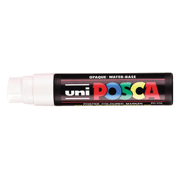 POSCA PC-17K verfmarker wit (15 mm recht) PC17KBL 424238 - 1