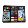 POSCA PC-1MC/PC-3M/PC-5M Manga acrylmarkerset (20 stuks) 425422 - 1