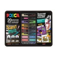 POSCA PC-1MC/PC-3M/PC-5M Street Vibes verfmarkerset (20 stuks) 425421 POSCA PC-1MC/PC-3M/PC-5M Street Vibes verfmarkerset (20 stuks) 425421