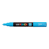 POSCA PC-1MC acrylmarker lichtblauw (0,7 - 1 mm conisch) 424039